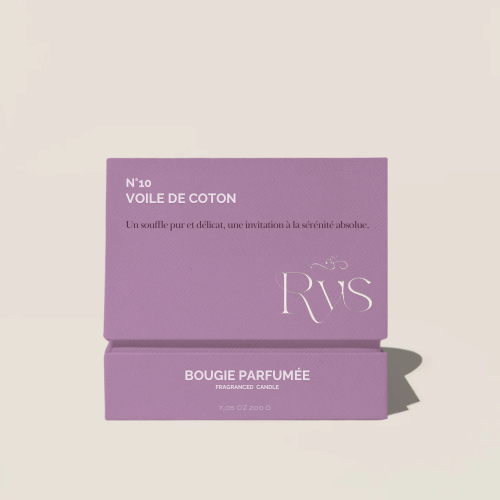 Bougie Parfumée - N°10 Voile de coton