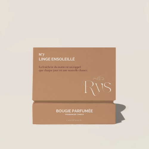Bougie Parfumée - N°7 Linge ensoleillé